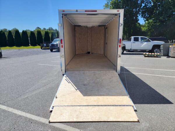 7' x 17' 7K Legend Flat Top V-Nose Enclosed Trailer 7X17FTVTA35 - Image 8