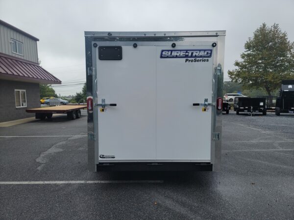 7' x 14' 7K Sure-Trac Pro Series Wedge Cargo Enclosed Trailer STW8414TA - Image 6