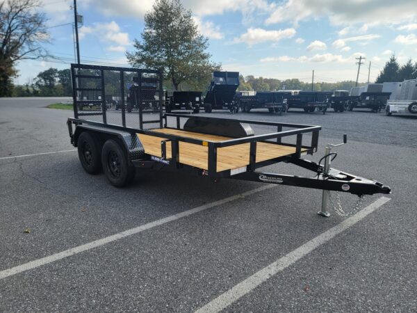 7' x 12' 7K Sure-Trac Tube Top Landscape Trailer STUTT8212-BP-070