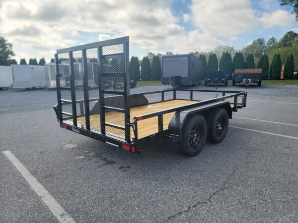 7' x 12' 7K Sure-Trac Tube Top Landscape Trailer STUTT8212-BP-070 - Image 3