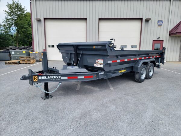 7' x 16' 16K Belmont  Dump Trailer DLX8216-16K