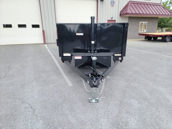 6' X 12' 10K Sure-Trac Telescopic Low Profile Dump Trailer ST7212TLD-B-100 - Image 2