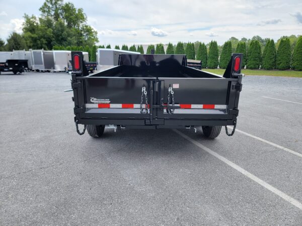 6' X 12' 10K Sure-Trac Telescopic Low Profile Dump Trailer ST7212TLD-B-100 - Image 6