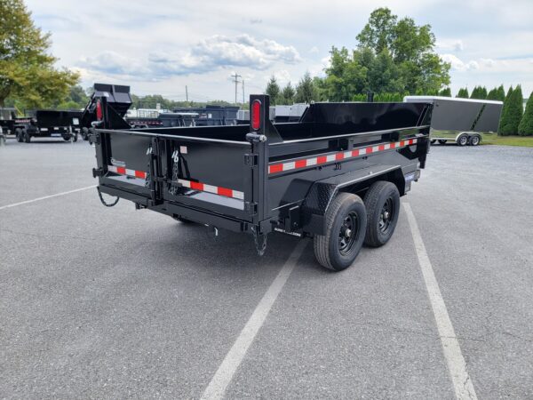 6' X 12' 10K Sure-Trac Telescopic Low Profile Dump Trailer ST7212TLD-B-100 - Image 7