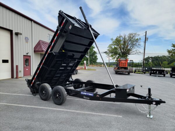 6' X 12' 10K Sure-Trac Telescopic Low Profile Dump Trailer ST7212TLD-B-100 - Image 9