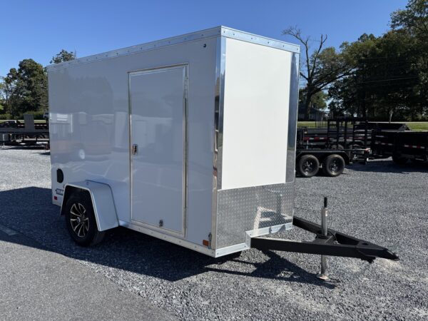 6' x 10' 3K Sure-Trac Pro Series Wedge Cargo Enclosed Trailer STW7210SA