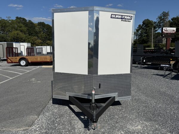 6' x 12' 3K Sure-Trac Pro Series Wedge Cargo Enclosed Trailer STW7212SA - Image 8