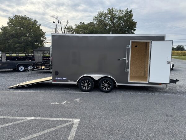 7' x 16' 7K Sure-Trac Pro Series Wedge Cargo Enclosed Trailer STW8416TA - Image 9
