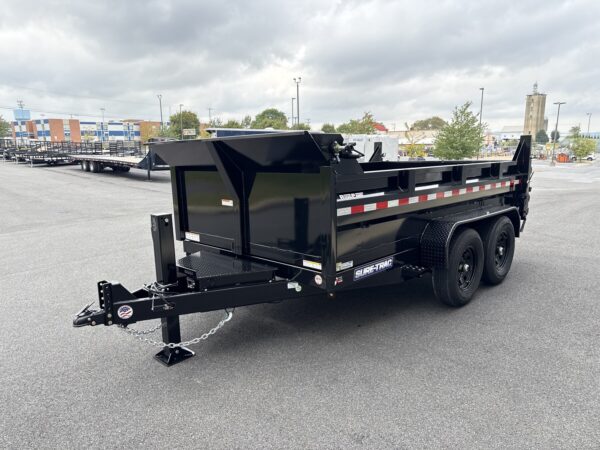7' X 12' 12K Sure-Trac HD Scissors Dump Trailer ST-HSDU8212-120 - Image 6