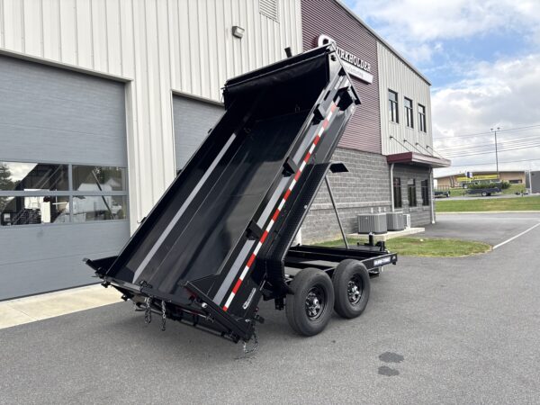 7' X 12' 12K Sure-Trac HD Telescopic Dump Trailer ST8212TLDD-B-120 - Image 15