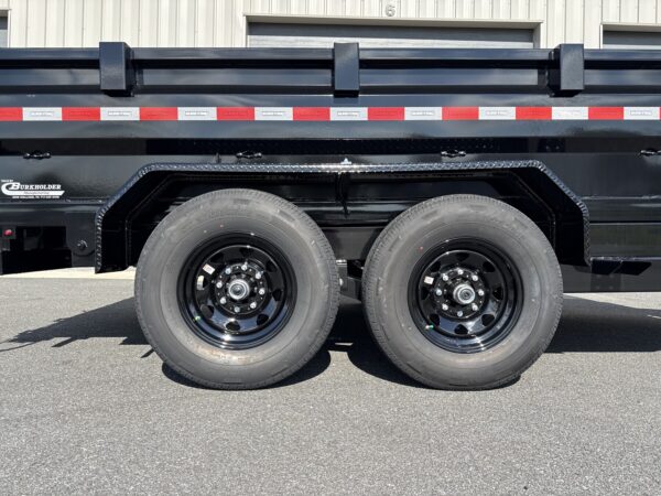 7' X 14' 14K Sure-Trac HD Scissors Dump Trailer ST8214HLOD-B-140 - Image 11