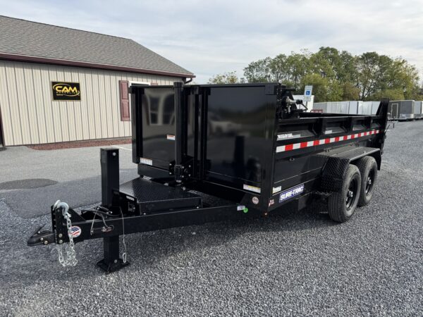 7' X 12' 14K Sure-Trac HD Telescopic Dump Trailer ST-HTDU8212-140 - Image 7