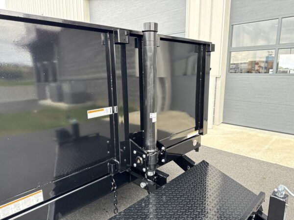 7' X 12' 12K Sure-Trac HD Telescopic Dump Trailer ST8212TLDD-B-120 - Image 8
