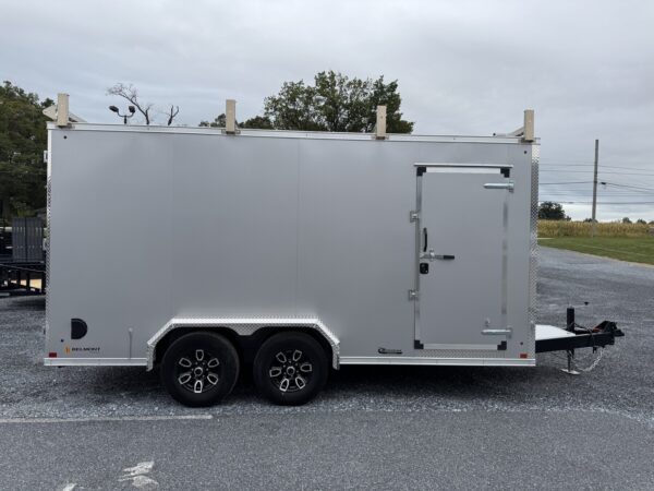7' x 16' 10K Belmont Cargo Enclosed, Contractor Trailer TM716 - Image 2