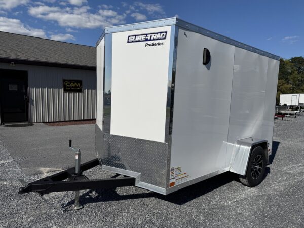 6' x 10' 3K Sure-Trac Pro Series Wedge Cargo Enclosed Trailer STW7210SA - Image 7