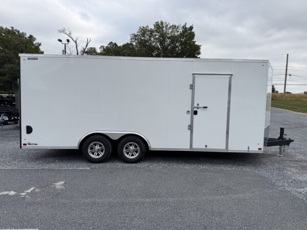 8.5' x 20' 10K ITI Cargo Flat Top V-Nose Enclosed, Car Trailer - Image 2