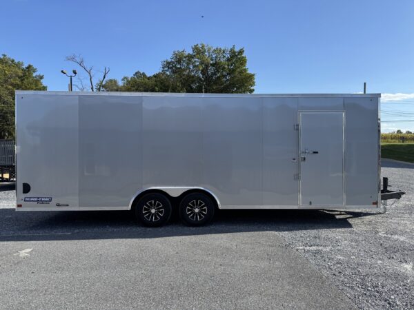 8.5' x 24' 10K Sure-Trac Pro Series Enclosed, Car Trailer STWCH10224TA-100 - Image 2