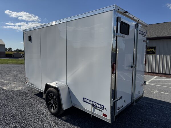 6' x 12' 3K Sure-Trac Pro Series Wedge Cargo Enclosed Trailer STW7212SA - Image 5
