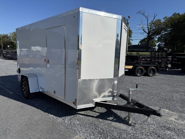 6' x 12' 3K Sure-Trac Pro Series Wedge Cargo Enclosed Trailer STW7212SA