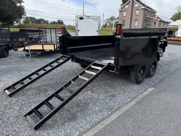 7' X 12' 14K Sure-Trac HD Telescopic Dump Trailer ST-HTDU8212-140 - Image 10