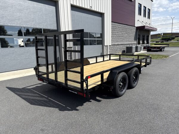 7' x 14' 7K Sure-Trac Tube Top Landscape Trailer STUTT8214-BP-070 - Image 3
