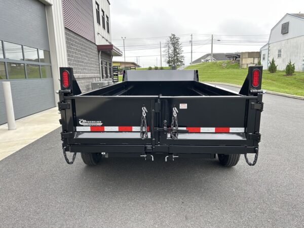 6' X 12' 10K Sure-Trac SD Low Profile Dump Trailer ST7212D1R-B-100 - Image 5