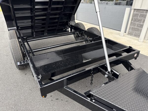 7' X 12' 12K Sure-Trac HD Telescopic Dump Trailer ST8212TLDD-B-120 - Image 16