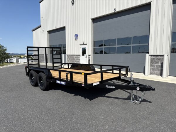 7' x 14' 7K Sure-Trac Tube Top Landscape Trailer STUTT8214-BP-070