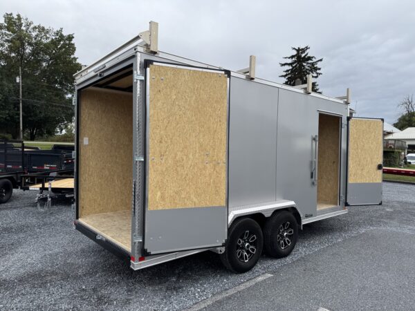 7' x 16' 10K Belmont Cargo Enclosed, Contractor Trailer TM716 - Image 10