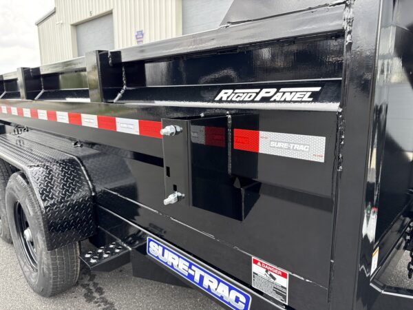 7' X 12' 12K Sure-Trac HD Scissors Dump Trailer ST-HSDU8212-120 - Image 11