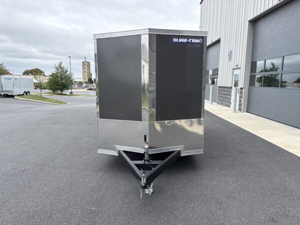 6' x 12' 3K Sure-Trac Pro Series Wedge Cargo Enclosed Trailer - Image 7