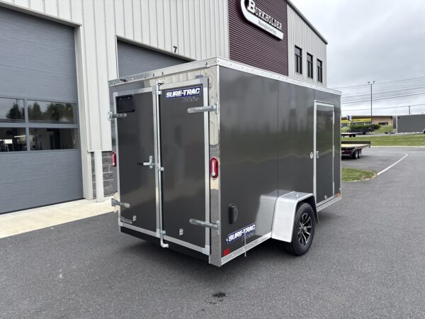 6' x 12' 3K Sure-Trac Pro Series Wedge Cargo Enclosed Trailer - Image 3