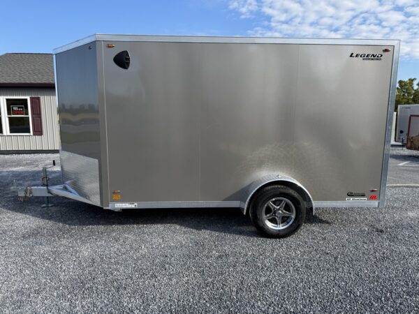 7' x 15'  3K Legend Flat Top V-Nose Enclosed Trailer - Image 6