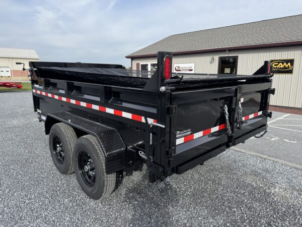 7' X 12' 14K Sure-Trac HD Telescopic Dump Trailer ST-HTDU8212-140 - Image 28