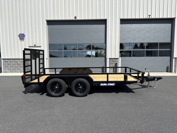 7' x 14' 7K Sure-Trac Tube Top Landscape Trailer STUTT8214-BP-070 - Image 2