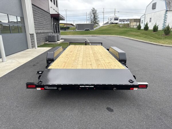 18' 10K Sure-Trac C-Channel Car Trailer ST8218CHW-B-100 - Image 4