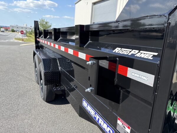 7' X 14' 14K Sure-Trac HD Scissors Dump Trailer ST8214HLOD-B-140 - Image 10