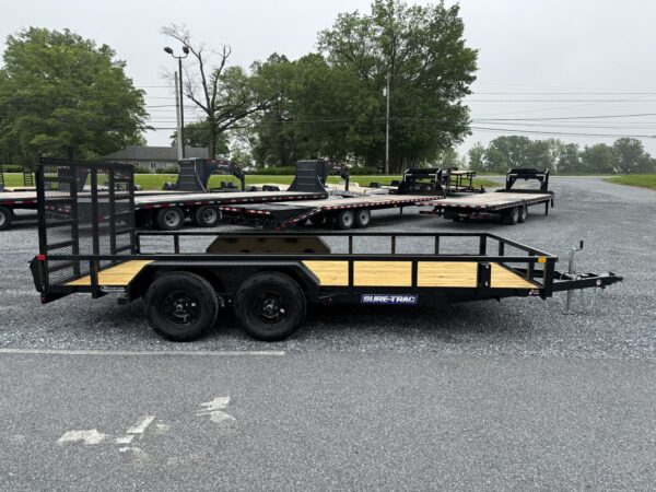 7' x 16' 7K Sure-Trac Tube Top Landscape Trailer STUTT8216-BP-070 - Image 4