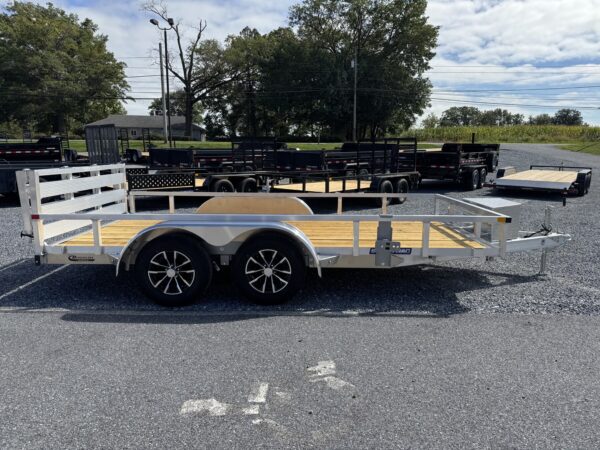 7' x 14' 7K Sure-Trac Alum Tube Top Landscape Trailer ST-UTTA8214-070 - Image 2