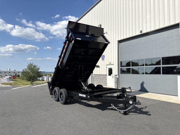 7' X 14' 14K Sure-Trac HD Scissors Dump Trailer ST8214HLOD-B-140 - Image 13