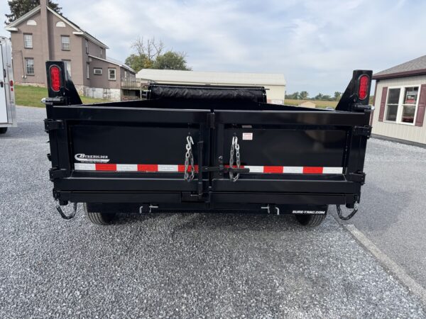 7' X 12' 14K Sure-Trac HD Telescopic Dump Trailer ST-HTDU8212-140 - Image 4
