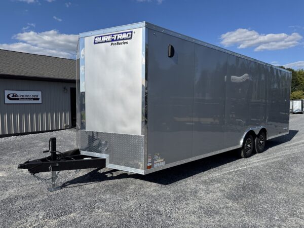 8.5' x 24' 10K Sure-Trac Pro Series Enclosed, Car Trailer STWCH10224TA-100 - Image 7