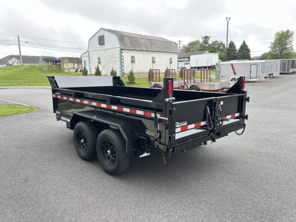 6' X 12' 10K Sure-Trac SD Low Profile Dump Trailer ST7212D1R-B-100 - Image 7