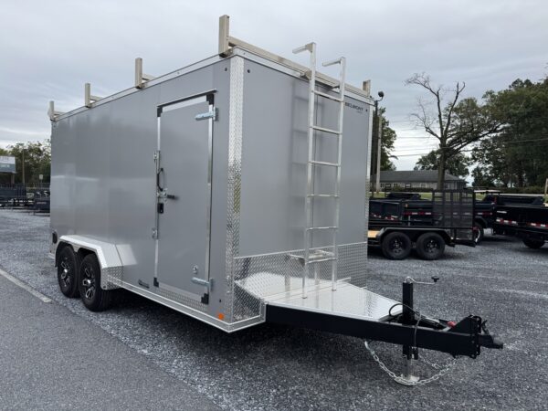 7' x 16' 10K Belmont Cargo Enclosed, Contractor Trailer TM716