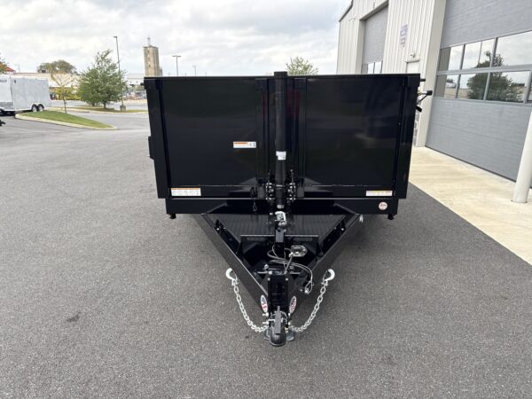 7' X 12' 12K Sure-Trac HD Telescopic Dump Trailer ST8212TLDD-B-120 - Image 7