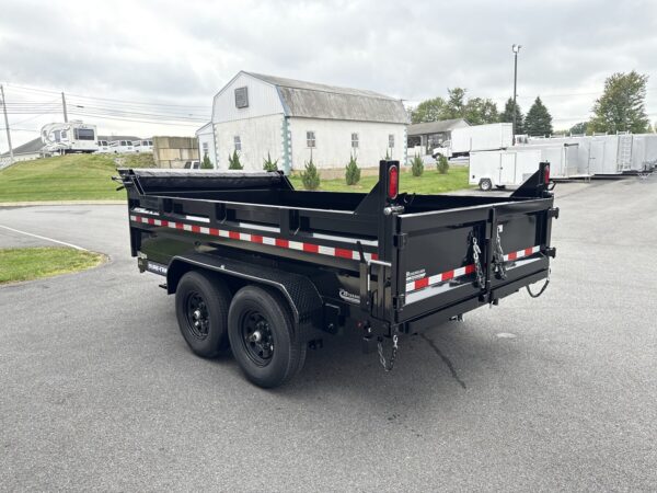 7' X 12' 12K Sure-Trac HD Scissors Dump Trailer ST-HSDU8212-120 - Image 5