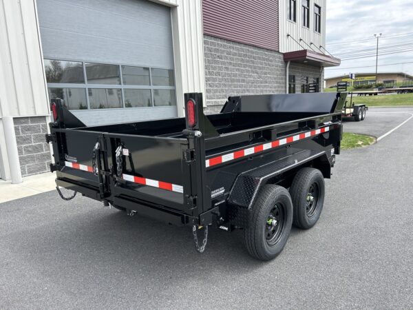 6' X 10' 7K Sure-Trac SD Low Profile Dump Trailer ST7210D1R-B-070 - Image 6