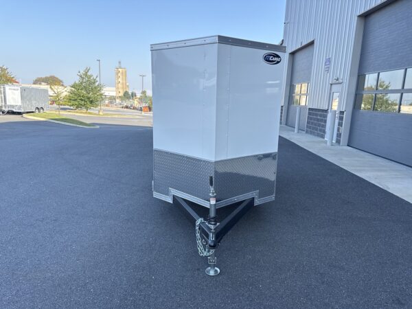 5'X10' 3K ITI Cargo Flat Top V-Nose Enclosed Trailer - Image 7