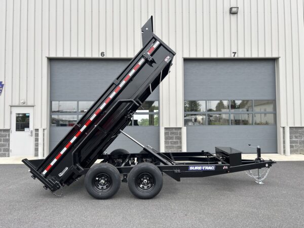 6' X 12' 10K Sure-Trac SD Low Profile Dump Trailer ST7212D1R-B-100 - Image 13