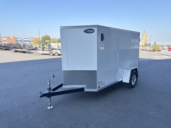 5'X10' 3K ITI Cargo Flat Top V-Nose Enclosed Trailer - Image 6